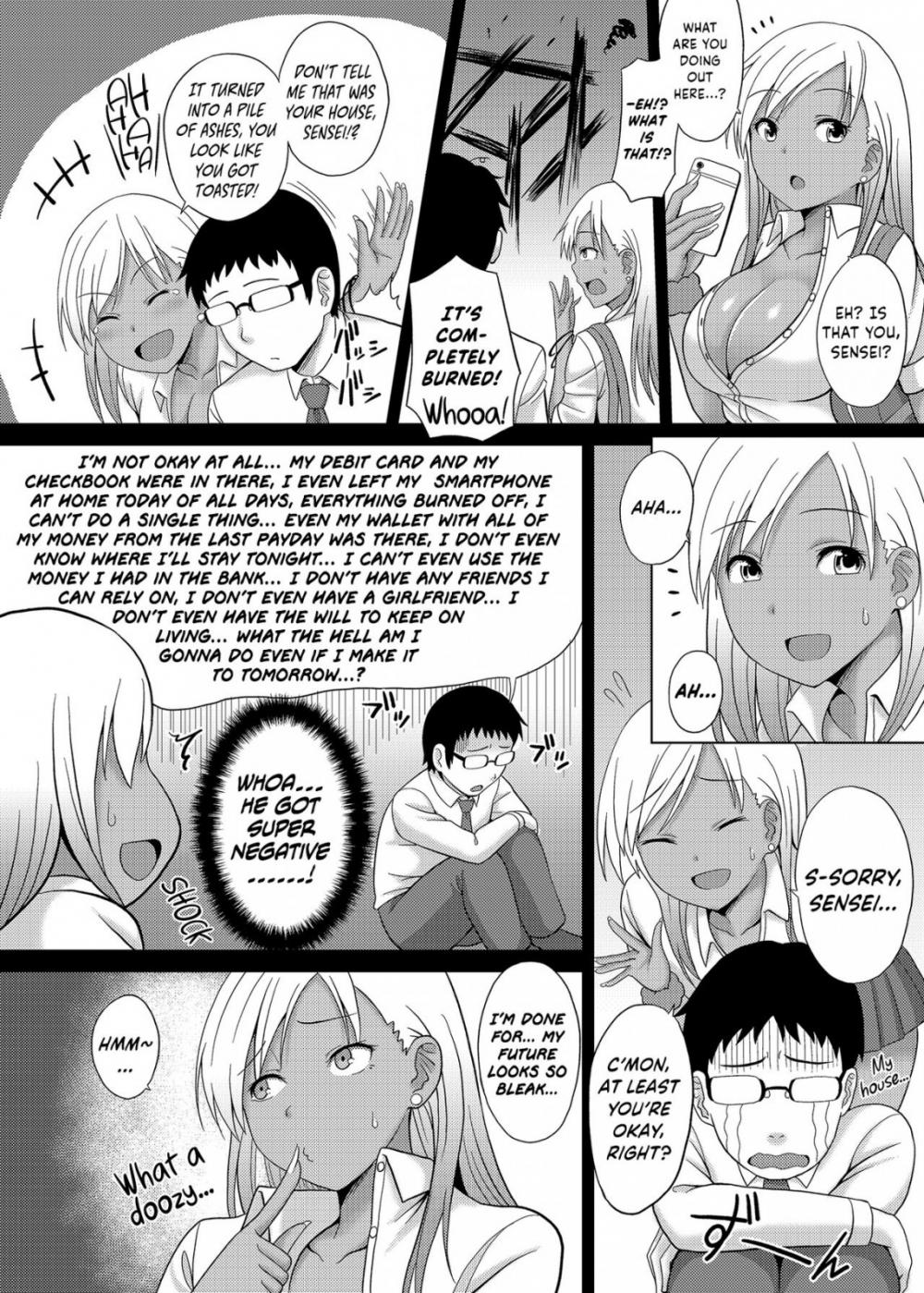 Hentai Manga Comic-The Effects of Living Together With a Gyaru Girl-Read-5